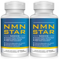 Ultra High Purity NMN Supplement 500mg Nicotinamide Mononucleotide Highly Bioavailable Boost NAD+ Levels for Anti Aging, Enhance Immune System & Cellular Energy Metabolism,Muscle Health, 60 Capsules Ultra High Purity NMN Supplement 500mg Nicotinamide Mononucleotide Highly Bioavailable Boost NAD+ Levels for Anti Aging, Enhance Immune System & Cellular Energy Metabolism,Muscle Health, 60 Capsules