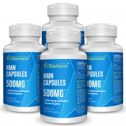 Starhonor NMN Supplement 500mg,Pure NMN Nicotinamide Mononucleotide, Stabilized Form Boost NAD+ for Anti Aging & Antioxidant, Energy Supplement,Cellular Repair & Healthy,60 Capsules Starhonor NMN Supplement 500mg,Pure NMN Nicotinamide Mononucleotide, Stabilized Form Boost NAD+ for Anti Aging & Antioxidant, Energy Supplement,Cellular Repair & Healthy,60 Capsules